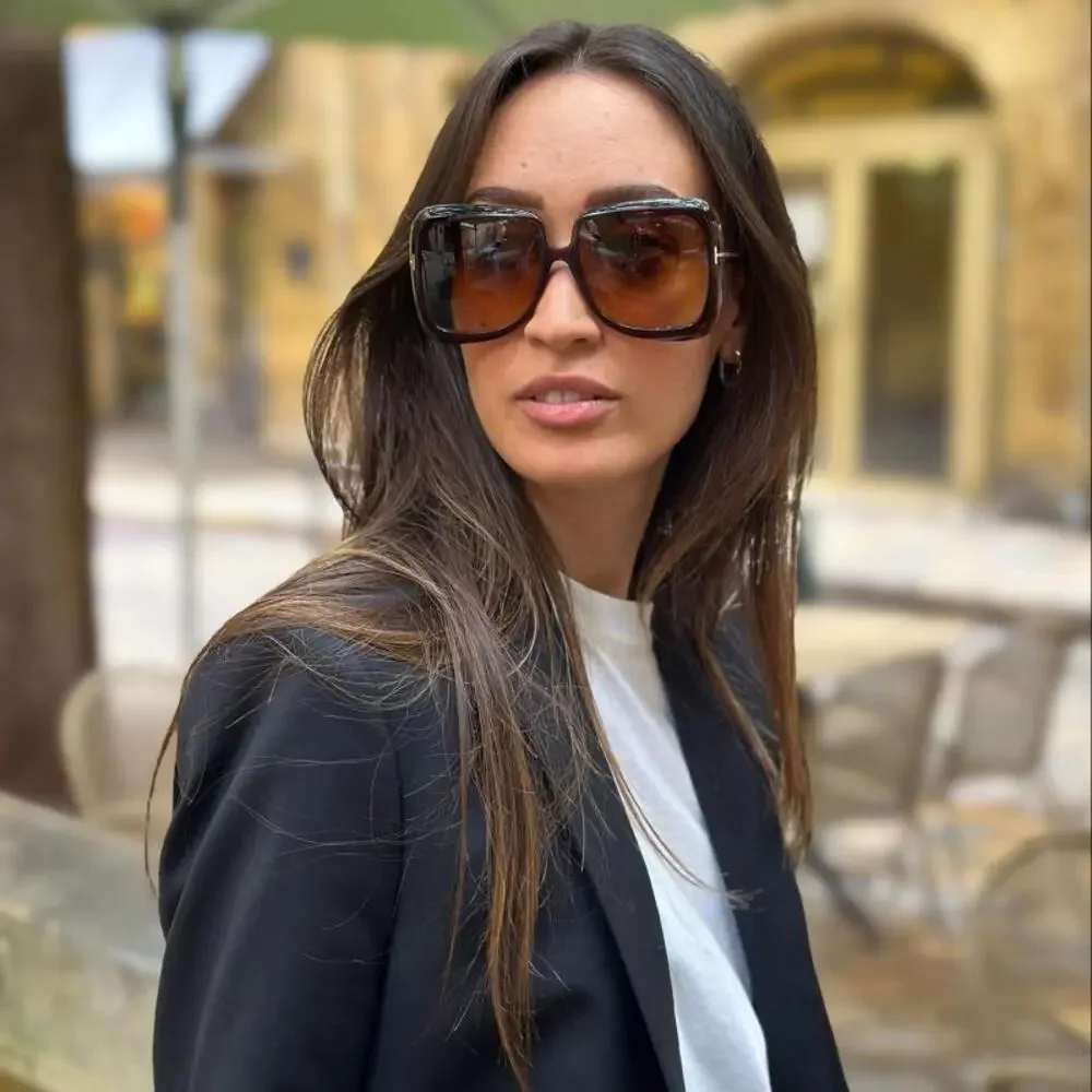 NWT Tom Ford FT1156 Havana 59mm Sunglasses